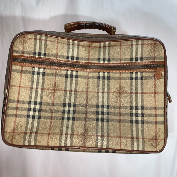 vintage BURBERRY small Nova Check weekender - Picture 14 of 14